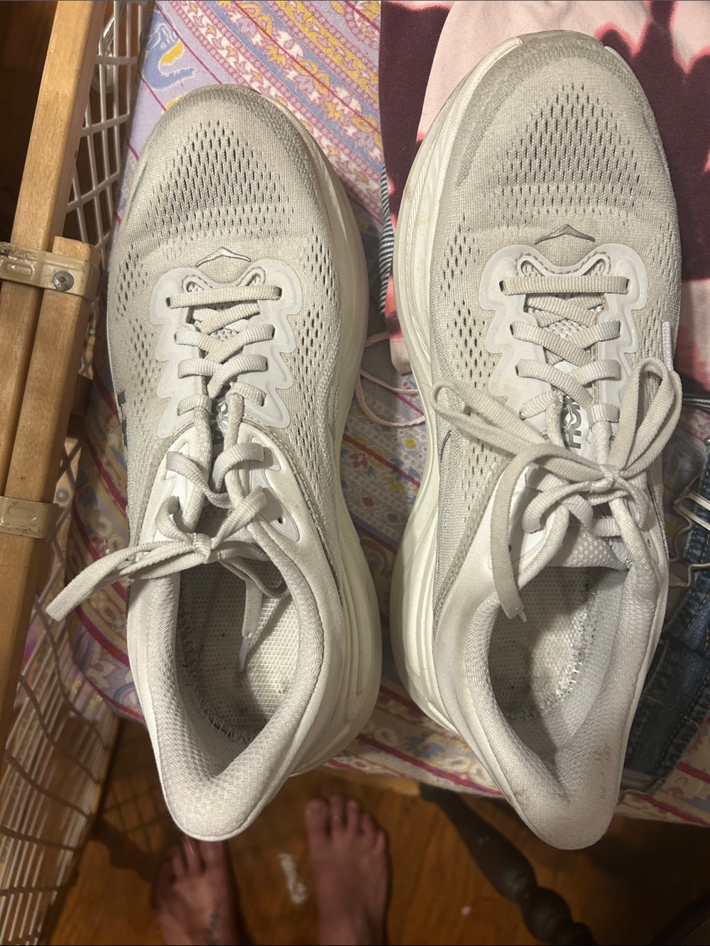 Hoka Bondi 9 Gray size 10